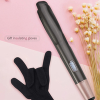 Automatyczna spiralna skrętka lokówka obrotowa Curling Hot Comb lokówka do włosów narzędzia fryzjer szyna elektryczna szczotka do prostowania 2